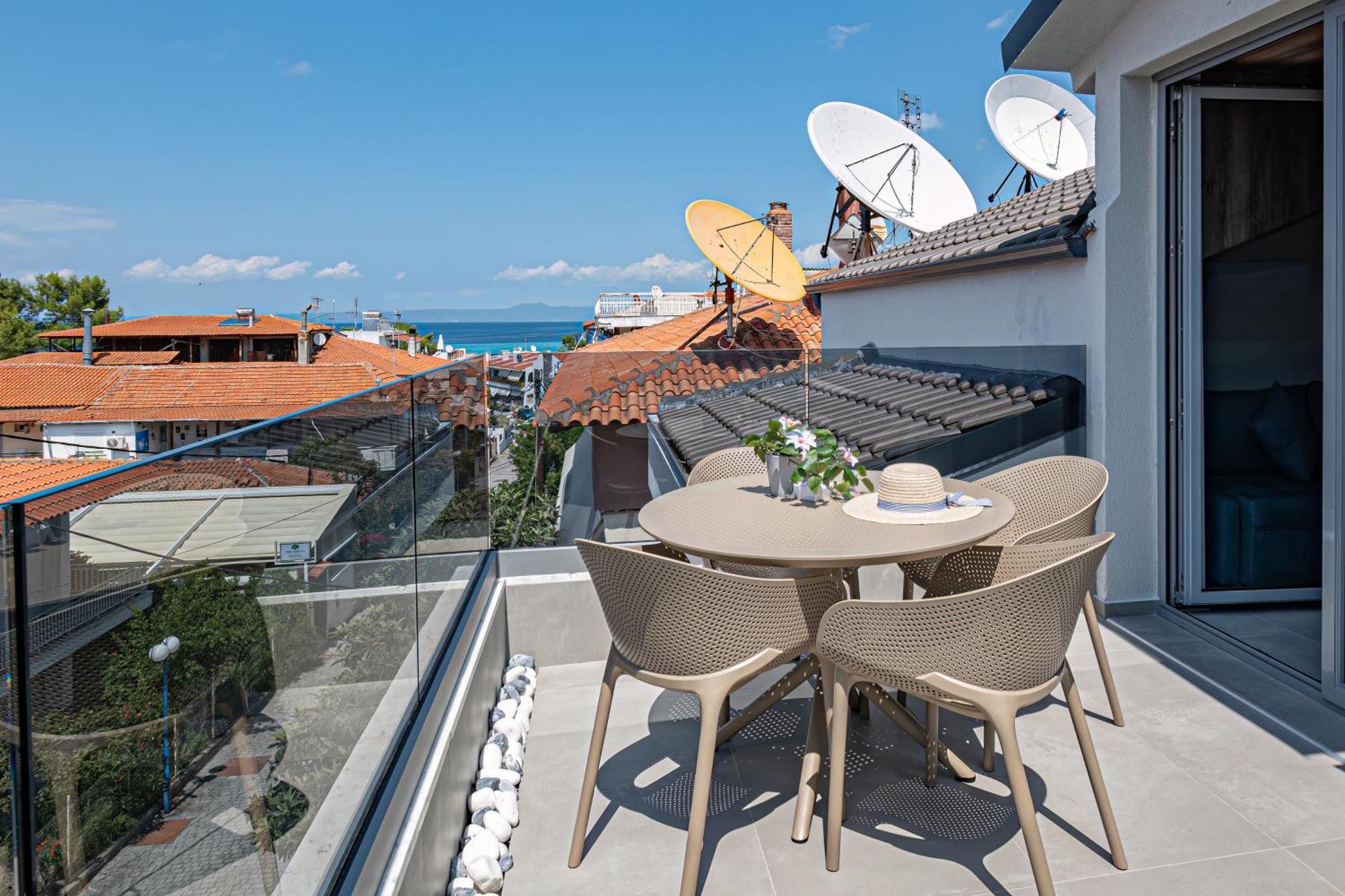 Evitel Luxury Living Aparthotel Hanioti Ngoại thất bức ảnh